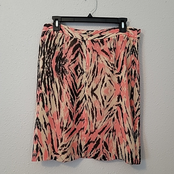 Evan Picone Animal Print Skirt  10P~30" W x 20" L Lined NWT - Picture 5 of 8